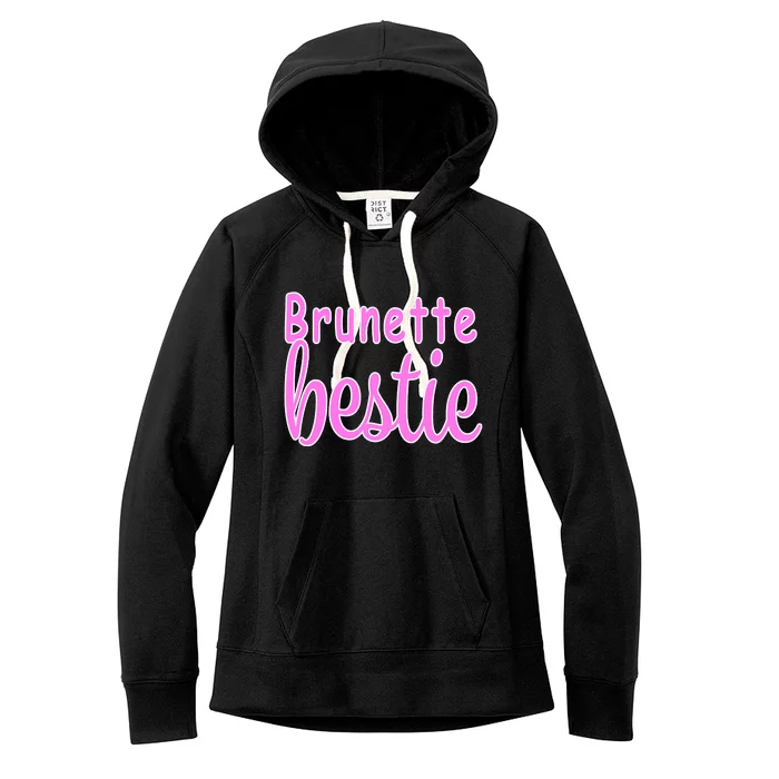 Brunette Bestie Women's Fleece Hoodie