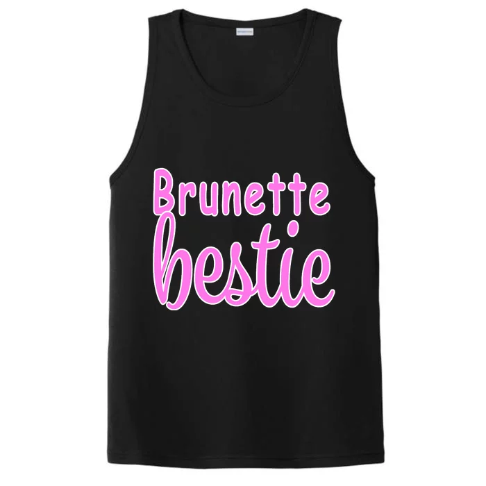 Brunette Bestie Performance Tank