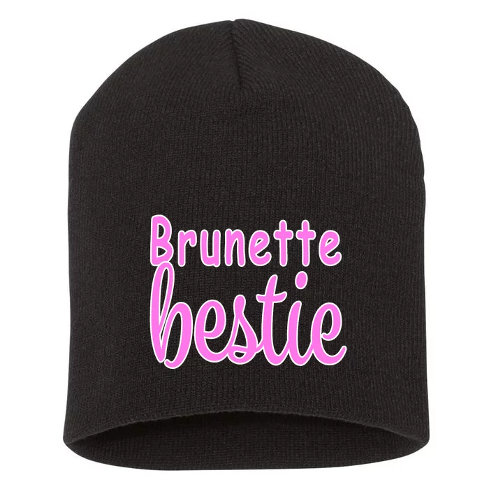 Brunette Bestie Short Acrylic Beanie