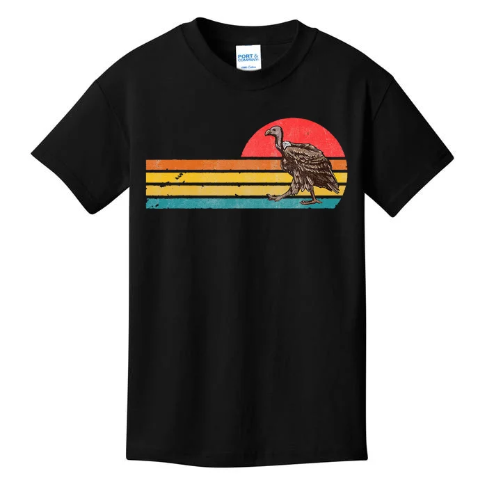 Buzzard Retro Vintage Vulture Kids T-Shirt