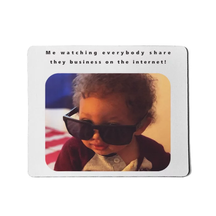 Baby Rey Viral Internet Tee Mousepad