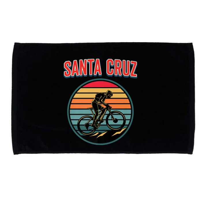 Bike Retro Vintage Santa Cruz Summer Bicycle Biking Premium Microfiber Hand Towel