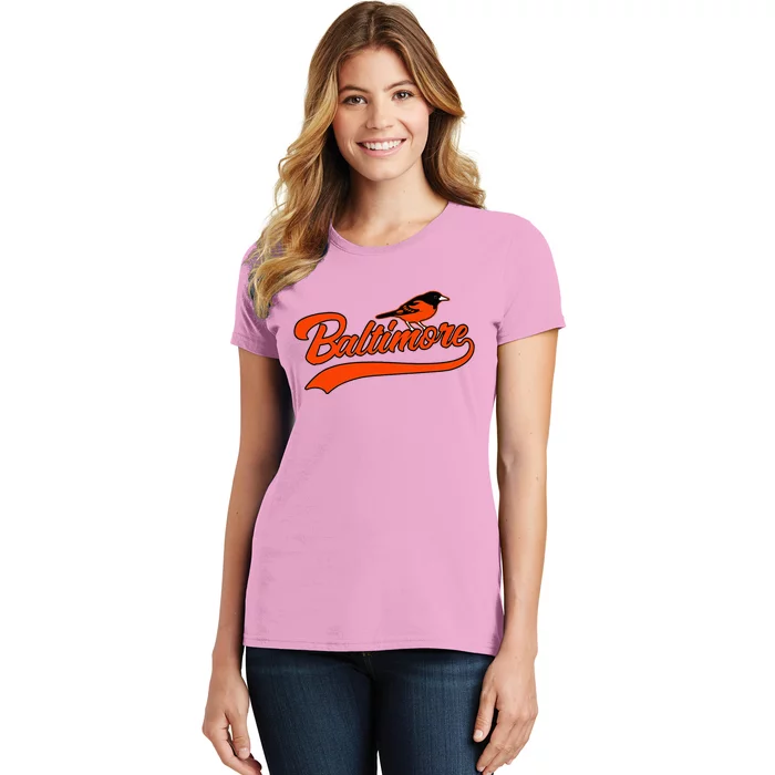 Baltimore Retro Vintage Baseball Classic Maryland Women's T-Shirt