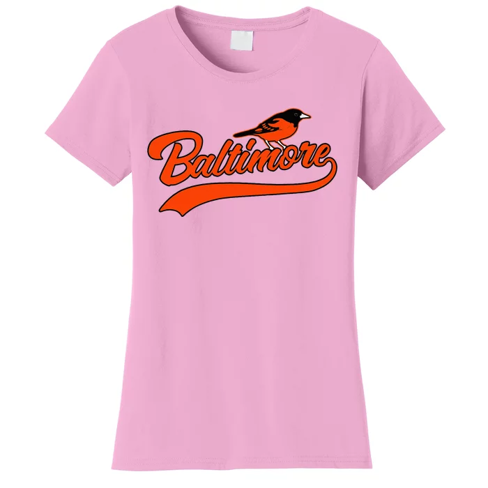 Baltimore Retro Vintage Baseball Classic Maryland Women's T-Shirt