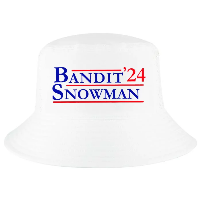 Bandit Snowman 24 Retro Election Style Funny 2024 Bandit Cool Comfort Performance Bucket Hat