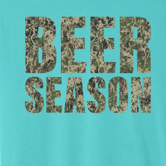 Beer Season 2 Camo Funny Deer Hunter Hunting Gift ChromaSoft Performance T-Shirt