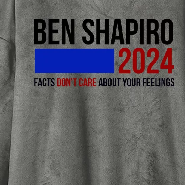 Ben Shapiro 2024 Hooded Wearable Blanket