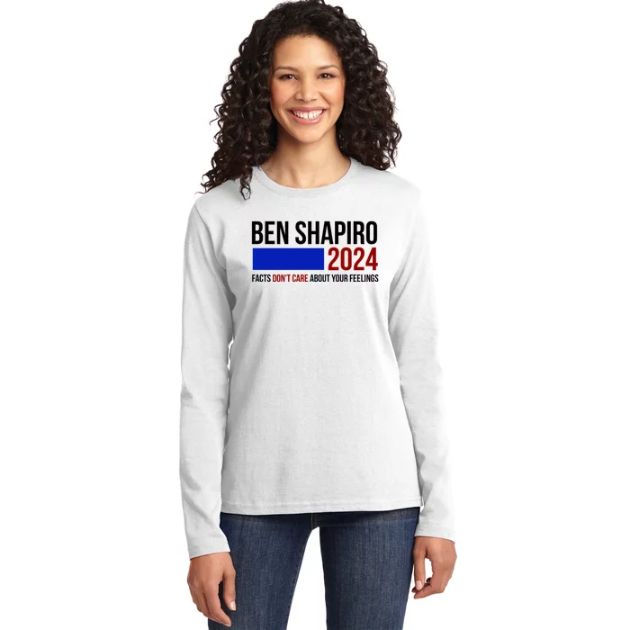 Ben Shapiro 2024 Ladies Long Sleeve Shirt