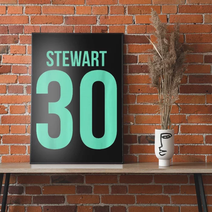 Breanna Stewart 30 Number On Back New York Basketball Poster