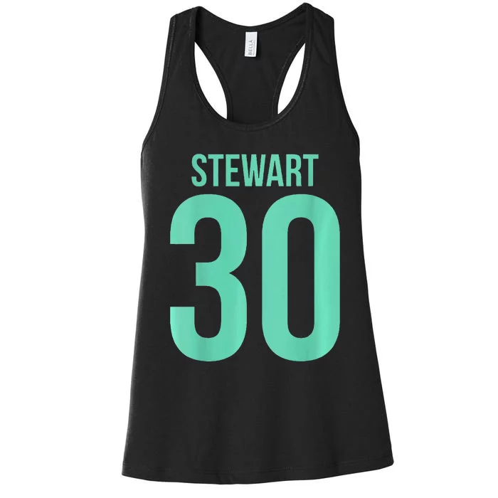 Breanna Stewart 30 Number On Back New York Basketball Women's Racerback Tank