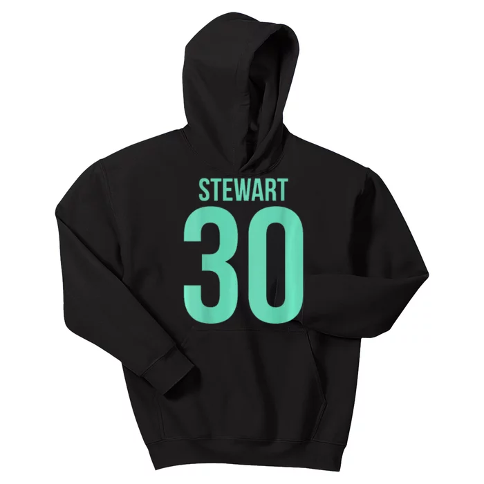 Breanna Stewart 30 Number On Back New York Basketball Kids Hoodie