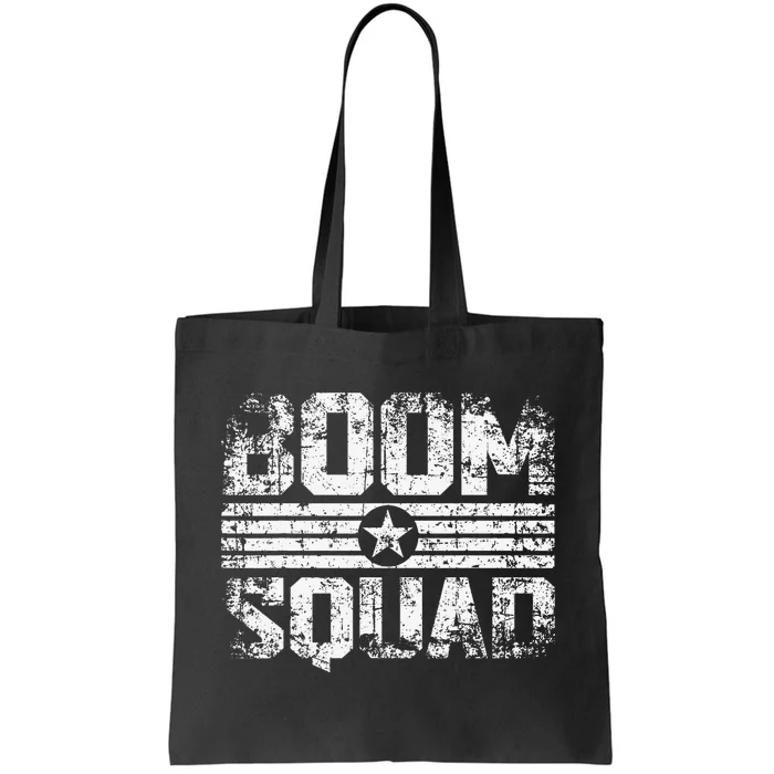 Boom Squad 4th of July Firework Tote Bag