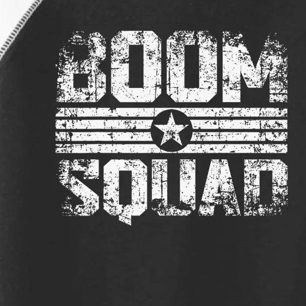 Boom Squad 4th of July Firework Toddler Fine Jersey T-Shirt