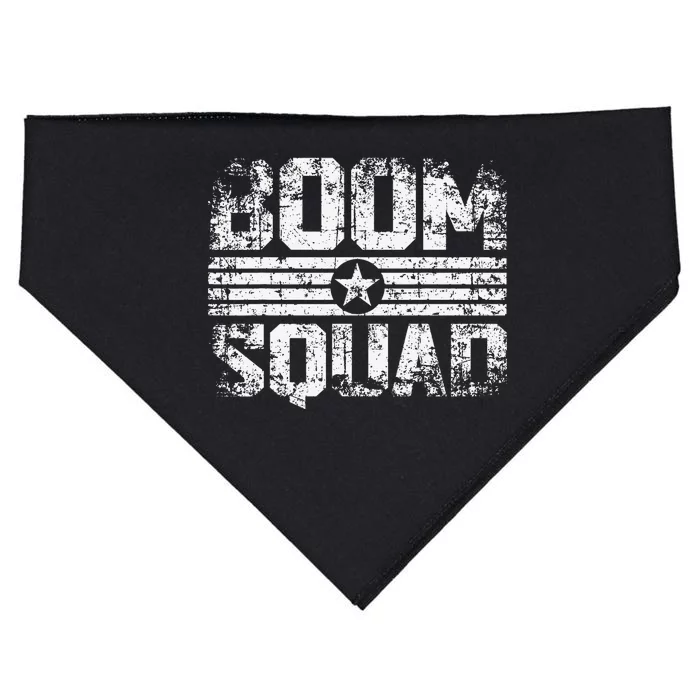 Boom Squad 4th of July Firework USA-Made Doggie Bandana