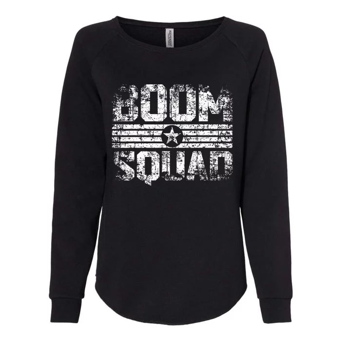 Boom Squad 4th Of July Firework Womens California Wash Sweatshirt