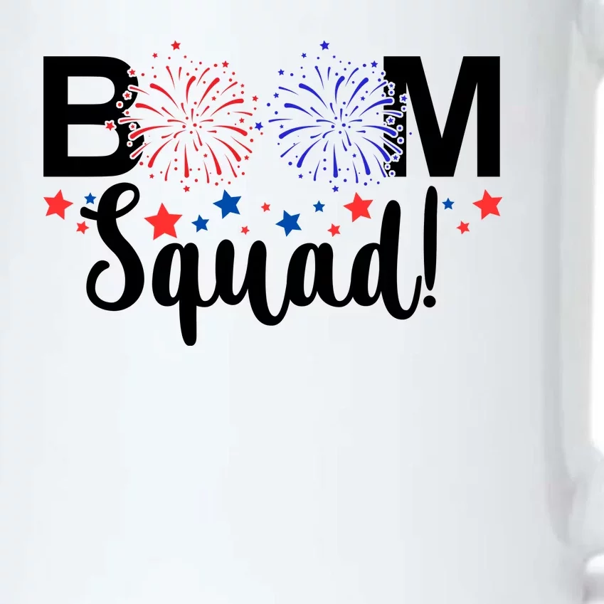 Boom Squad 4th Of July Black Color Changing Mug