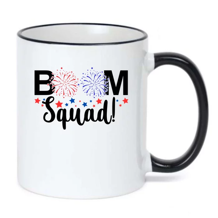 Boom Squad 4th Of July Black Color Changing Mug