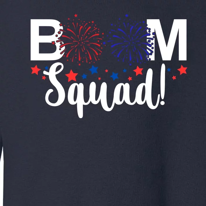 Boom Squad 4th Of July Toddler Sweatshirt