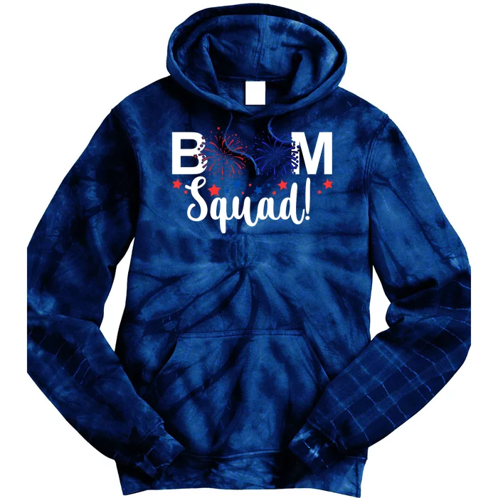 Boom Squad 4th Of July Tie Dye Hoodie