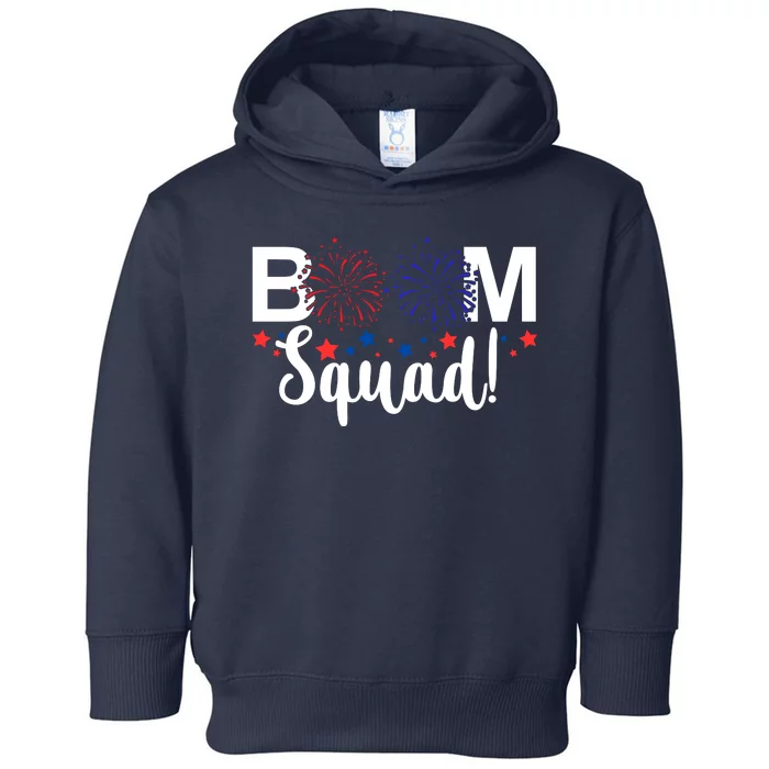 Boom Squad 4th Of July Toddler Hoodie