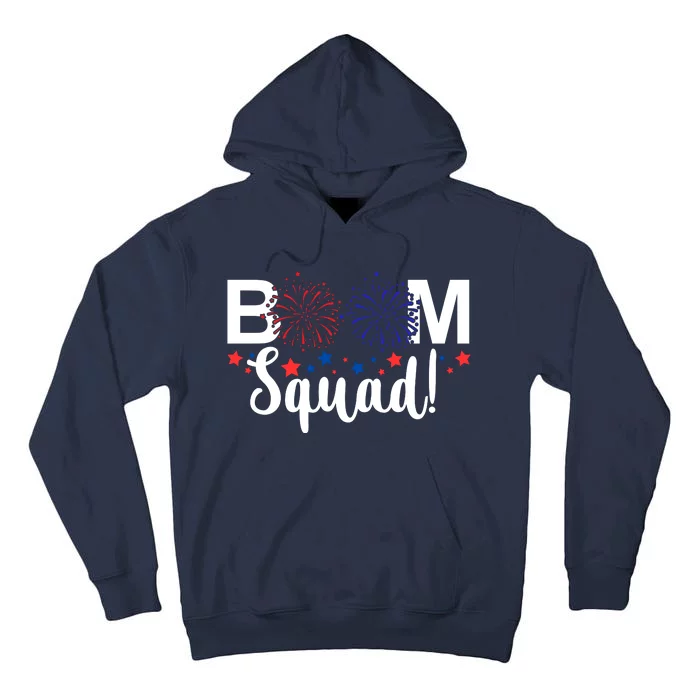 Boom Squad 4th Of July Tall Hoodie