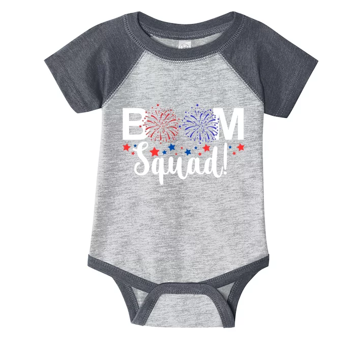 Boom Squad 4th Of July Infant Baby Jersey Bodysuit