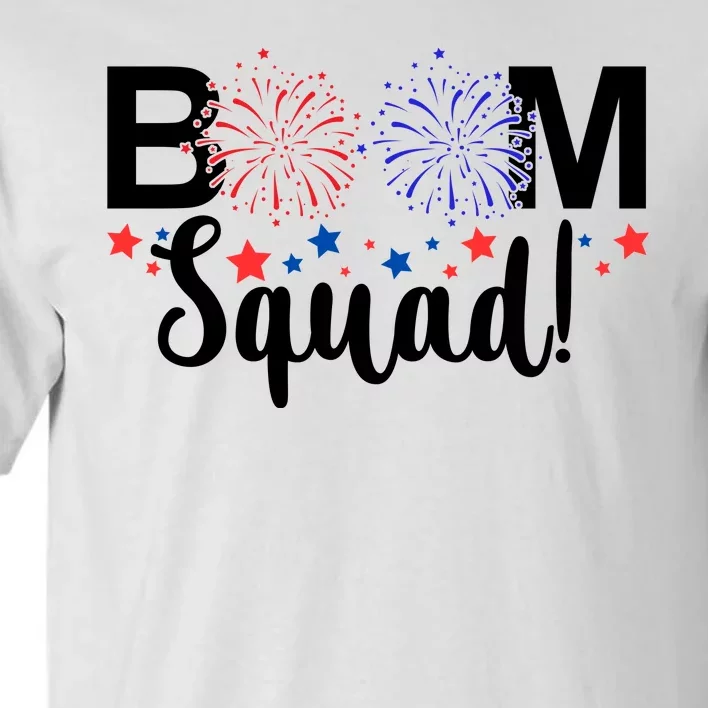 Boom Squad 4th Of July Tall T-Shirt