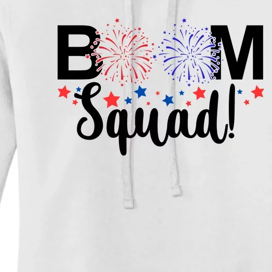 Boom Squad 4th Of July Women's Pullover Hoodie