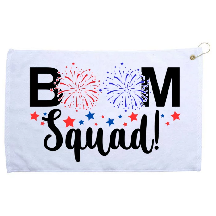 Boom Squad 4th Of July Grommeted Golf Towel