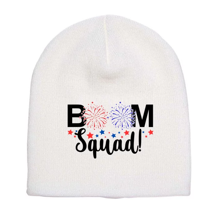 Boom Squad 4th Of July Short Acrylic Beanie