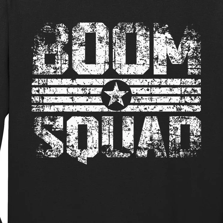 Boom Squad 4th Of July Firework Tall Long Sleeve T-Shirt