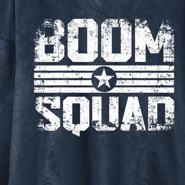 Boom Squad 4th of July Firework Hooded Wearable Blanket