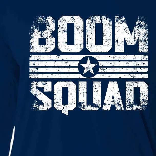 Boom Squad 4th of July Firework Cooling Performance Long Sleeve Crew