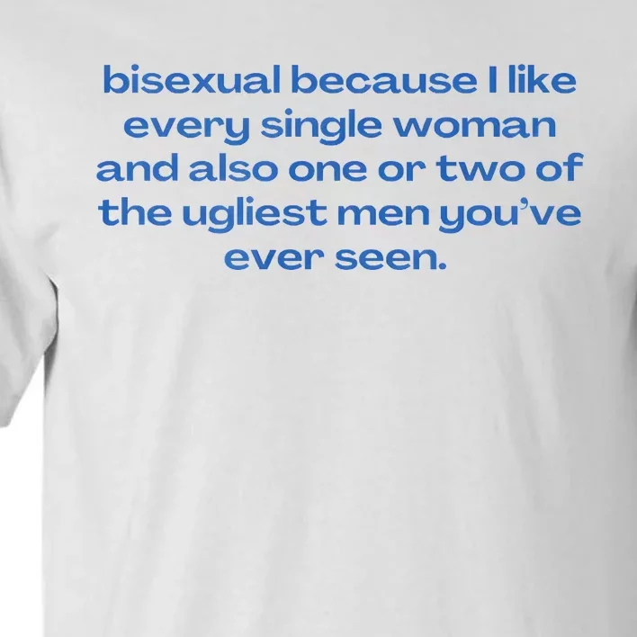 Bisexual Slogan 90s Style Lgbt Tall T-Shirt