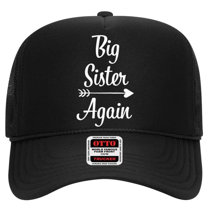 Big Sister Again Big Sister High Crown Mesh Trucker Hat