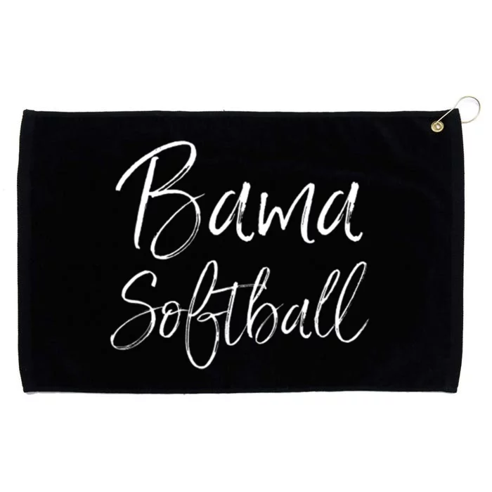 Bama Softball Alabama Southern Tuscaloosa Troy Mobile Shoals Grommeted Golf Towel