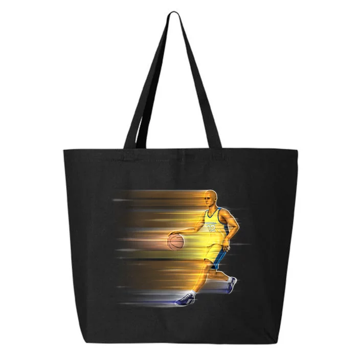 Basketball Sports Athlete Cutout 25L Jumbo Tote