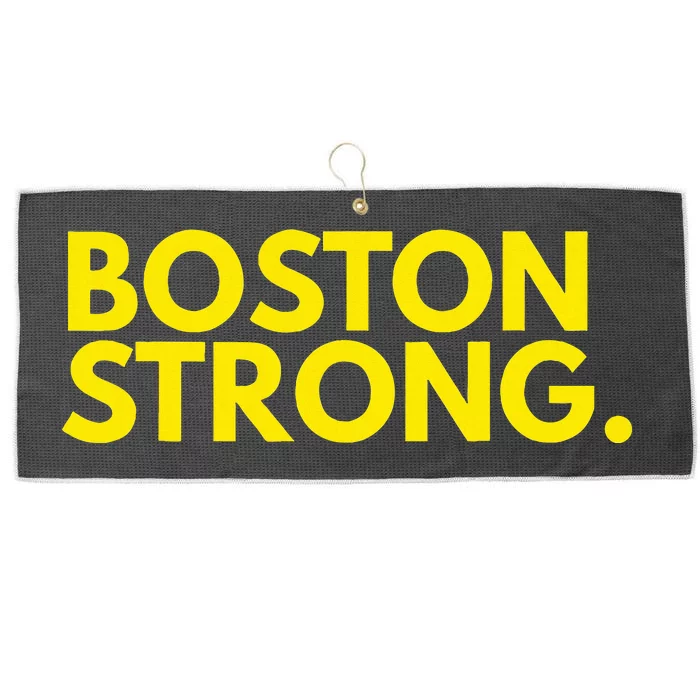 Boston Strong Athletic Large Microfiber Waffle Golf Towel