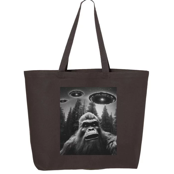 Bigfoot Sasquatch Alien Ufo 25L Jumbo Tote