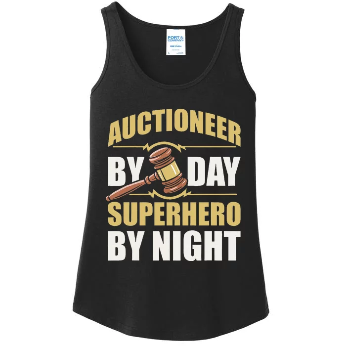 Bidding Sales Auction Auctioneer Ladies Essential Tank