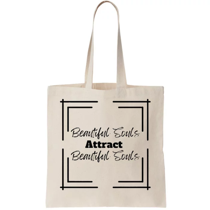 Beautiful Souls Attract Beautiful Souls For Women Summer Tote Bag