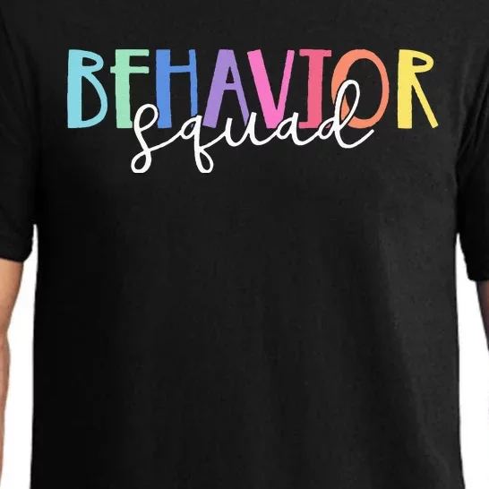 BEHAVIOR SQUAD ABA Therapist RBT Therapy Behaviour Team Pajama Set