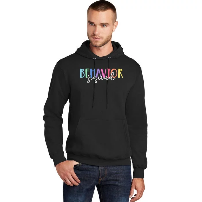 BEHAVIOR SQUAD ABA Therapist RBT Therapy Behaviour Team Tall Hoodie