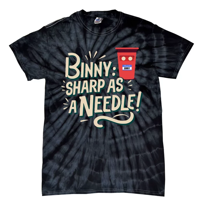 Binny Sharp As A Needle Kensington Avenue Camera Club Tie-Dye T-Shirt