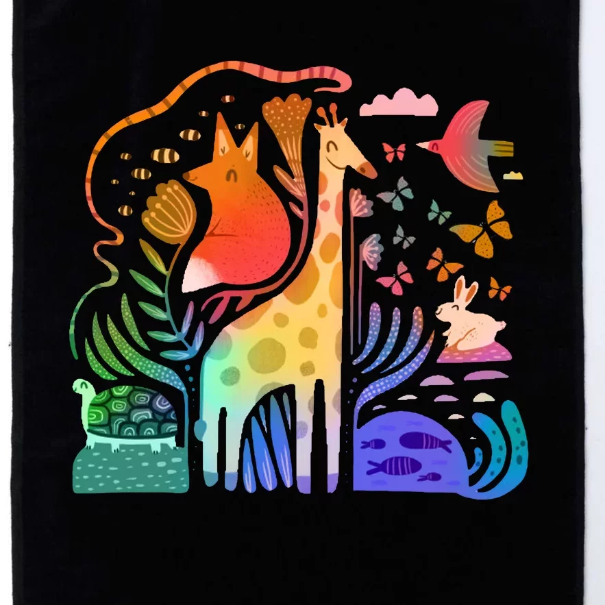 Biodiversity Science Animal Nature Platinum Collection Golf Towel