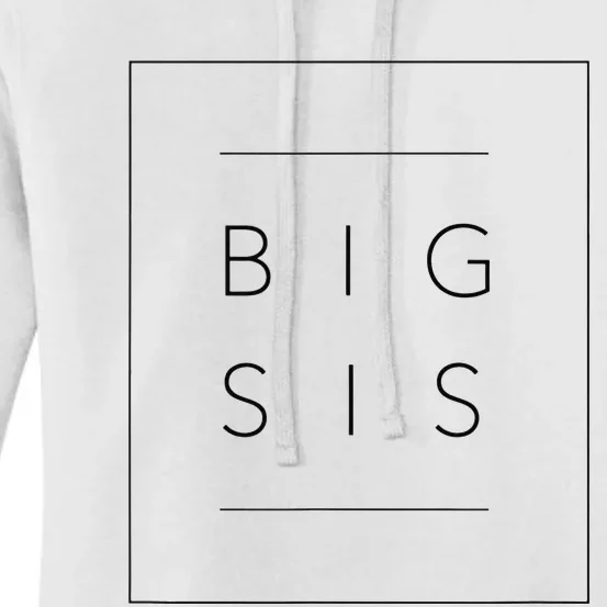 Big Sister Announcement Promoted to Big Sis Women's Pullover Hoodie