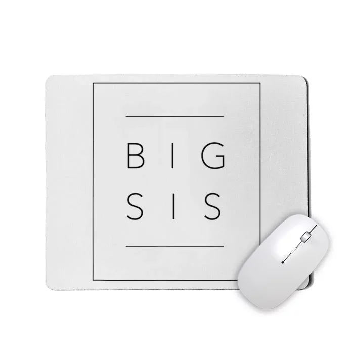 Big Sister Announcement Promoted to Big Sis Mousepad