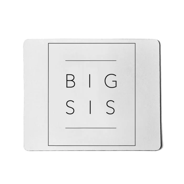 Big Sister Announcement Promoted to Big Sis Mousepad