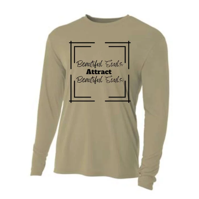 Beautiful Souls Attract Beautiful Souls Summer Cooling Performance Long Sleeve Crew