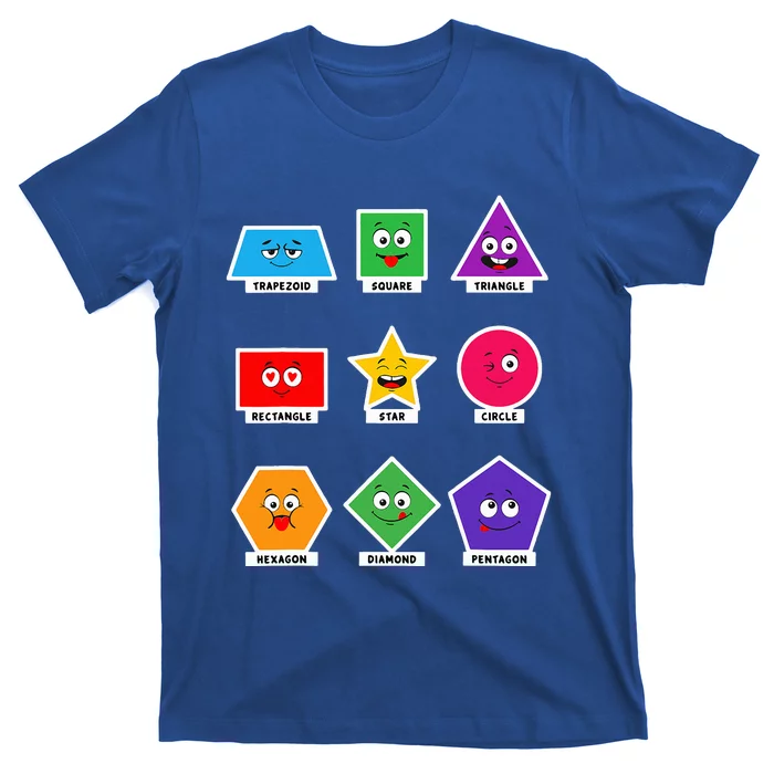 Basic Shapes And Preschoolers Learning T-Shirt